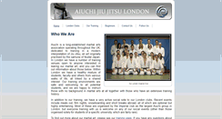 Desktop Screenshot of londonaiuchi.co.uk